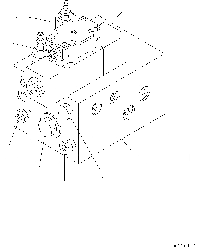 Схема запчастей Komatsu PC270LL-7L - SOFT ПОВОРОТН. (SSW) КОЛЛЕКТОР ASSEMBLY (ЗАПЧАСТИ ДЛЯ ОБСЛУЖ-Я) ГИДРАВЛИКА