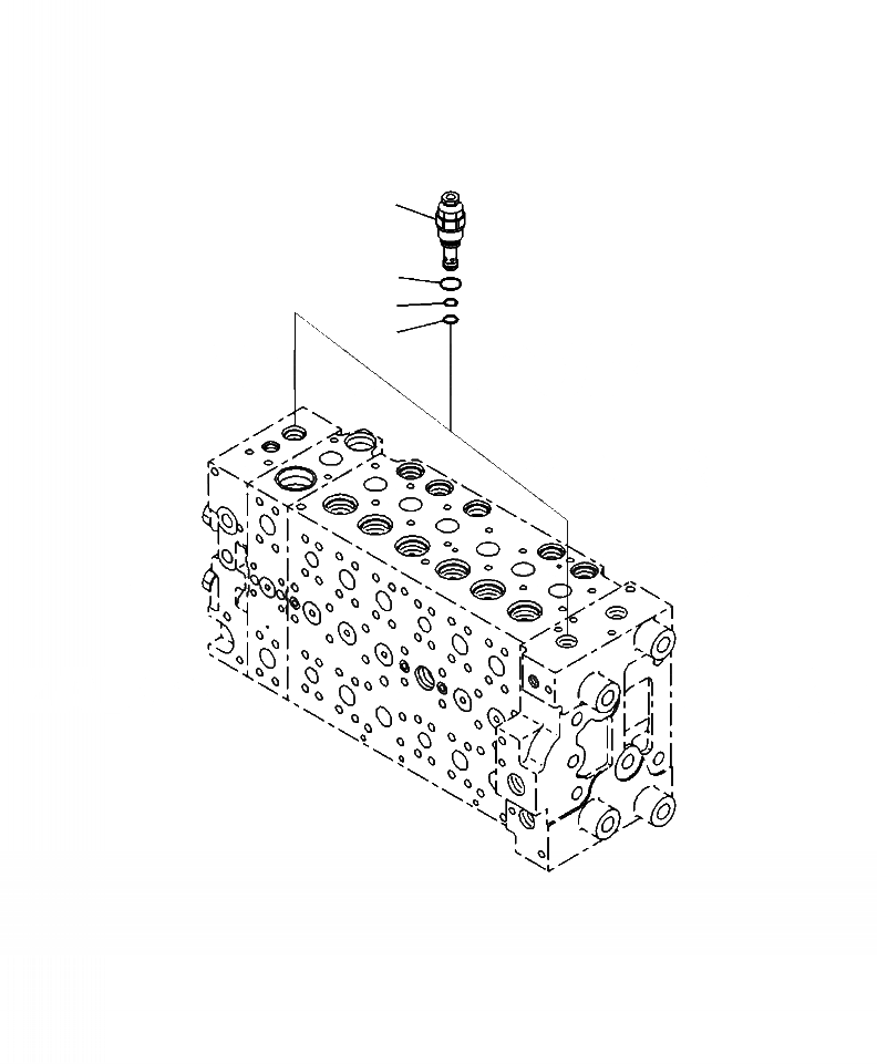 Схема запчастей Komatsu PC290LC-10 - H-9 ОСНОВН. УПРАВЛЯЮЩ. КЛАПАН РАЗГРУЗ. КЛАПАН ГИДРАВЛИКА