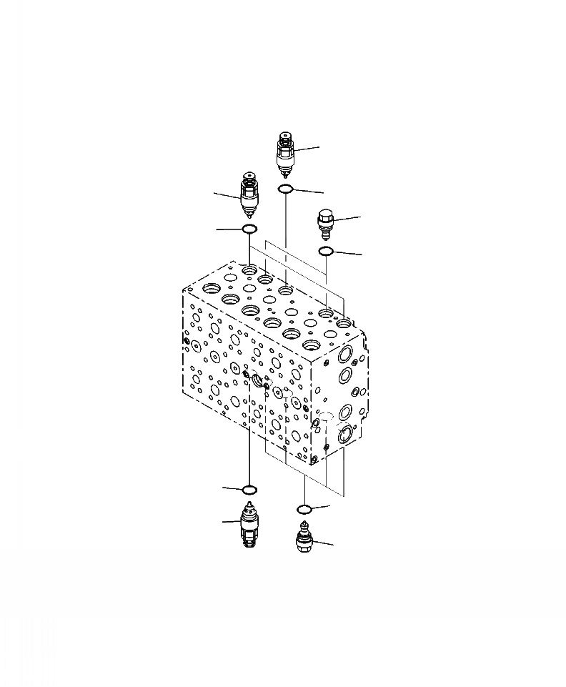 Схема запчастей Komatsu PC290LC-10 - H- ОСНОВН. УПРАВЛЯЮЩ. КЛАПАН ВСАСЫАЮЩИЙ КЛАПАН БЕЗОПАСНОСТИ ГИДРАВЛИКА