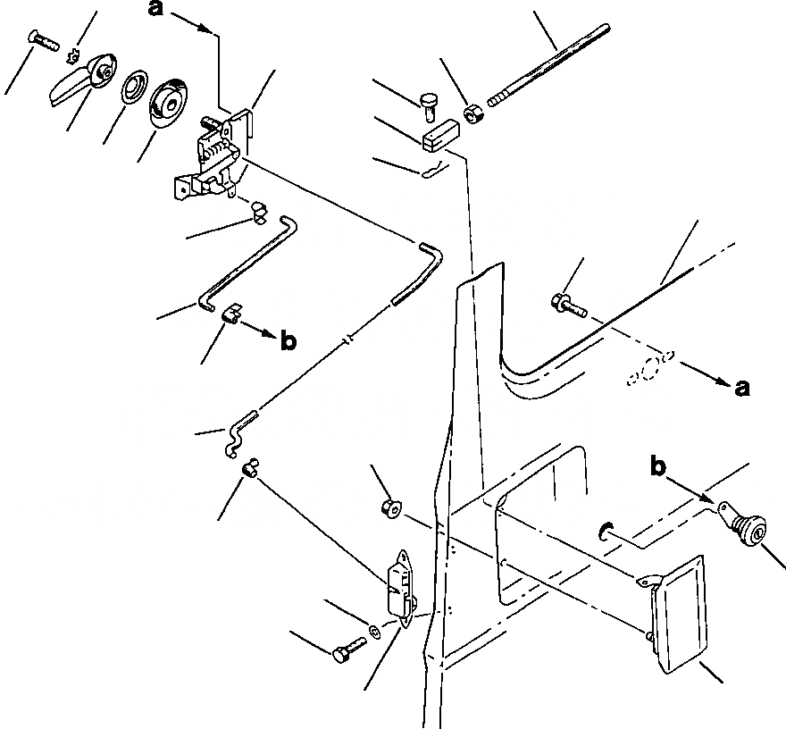 Схема запчастей Komatsu PC300LC-5LC - КАБИНА ASSEMBLY КАБИНА ЗАМОК ДВЕРИ ASSEMBLY ЧАСТИ КОРПУСА