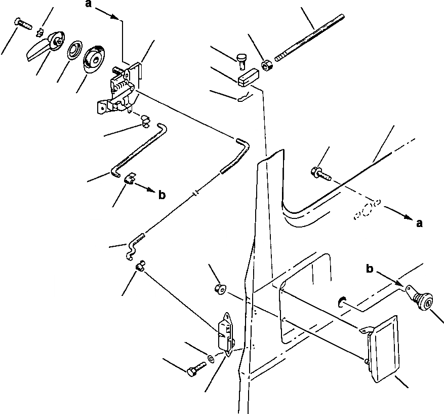 Схема запчастей Komatsu PC300LC-5 - КАБИНА ASSEMBLY КАБИНА ЗАМОК ДВЕРИ ASSEMBLY ЧАСТИ КОРПУСА