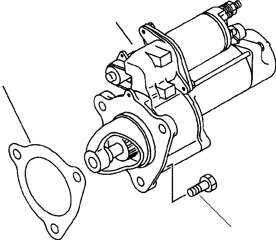 Схема запчастей Komatsu PC300LC-5 - CRANKING МОТОР КРЕПЛЕНИЕ - 7. KW И KW ЭЛЕКТРИКА