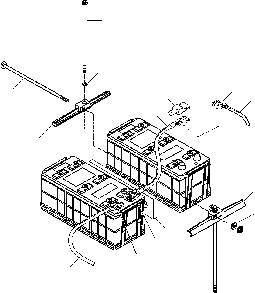 Схема запчастей Komatsu PC300LC-6LE - FIG. E-A АККУМУЛЯТОР ЭЛЕКТРИКА