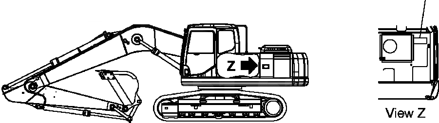 Схема запчастей Komatsu PC300HD-7L - U-A ПЛАСТИНА ВОЗДУХООЧИСТИТЕЛЬ - ДВОЙНОЙ ЭЛЕМЕНТ МАРКИРОВКА