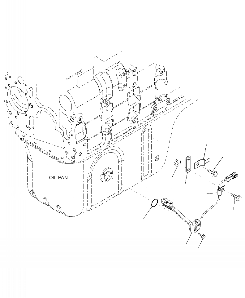 Схема запчастей Komatsu PC300HD-8 - A8-AA ДАТЧИК УР-НЯ МАСЛА ДВИГАТЕЛЬ
