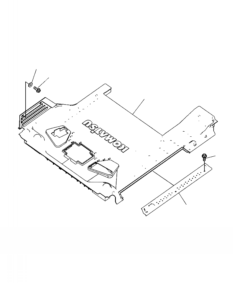 Схема запчастей Komatsu PC300HD-8 - K-A ПОКРЫТИЕ ПОЛА(-АКТУАТОР) OPERATOR\XD S ОБСТАНОВКА И СИСТЕМА УПРАВЛЕНИЯ