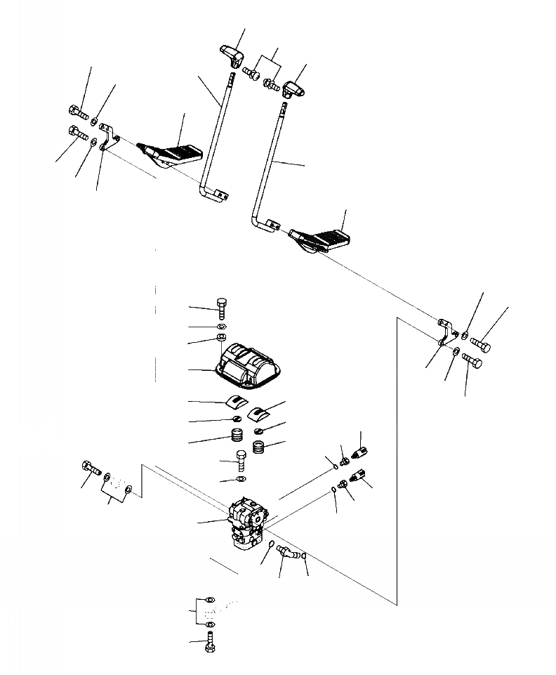 Схема запчастей Komatsu PC300HD-8 - K-A КАБИНА ПОЛ КОНТРОЛЬ ХОДА OPERATOR\XD S ОБСТАНОВКА И СИСТЕМА УПРАВЛЕНИЯ