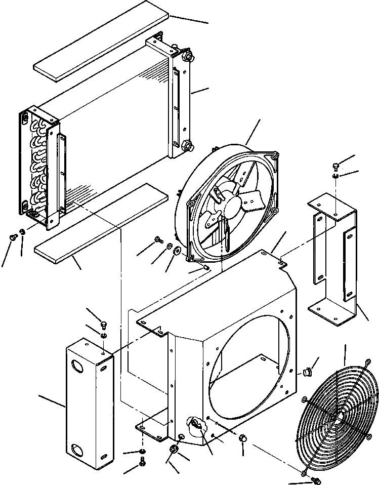 Схема запчастей Komatsu PC300LC-6LC - FIG. K7-A КОНДИЦ. КОНДЕНСАТОР КАБИНА ОПЕРАТОРА И СИСТЕМА УПРАВЛЕНИЯ