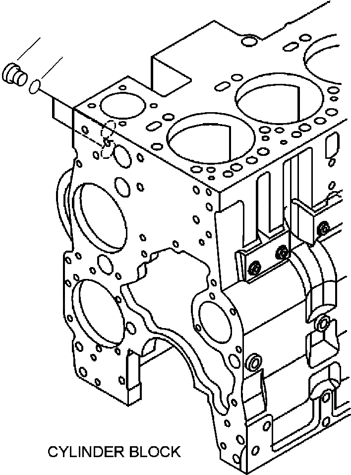 Схема запчастей Komatsu PC300LC-7L - A-AA БЛОК ЦИЛИНДРОВ ЗАГЛУШКА ДВИГАТЕЛЬ