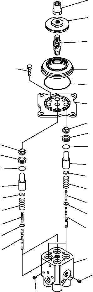 Схема запчастей Komatsu PC300LC-7L - K-A КЛАПАН PPCРАБОЧЕЕ ОБОРУДОВАНИЕ заводской номер A8-A87 OPERATOR ОБСТАНОВКА И СИСТЕМА УПРАВЛЕНИЯ