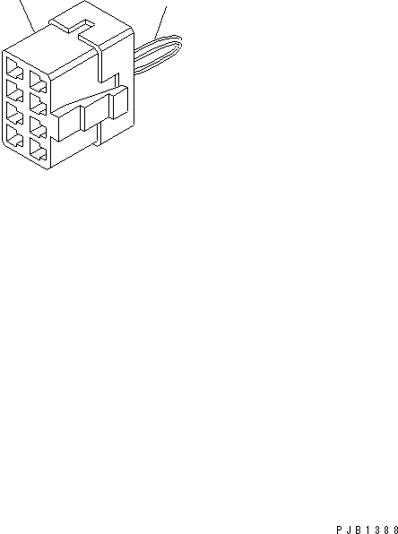 Схема запчастей Komatsu PC300LC-7E0 - ПЕРЕКЛЮЧАТЕЛЬ (КОННЕКТОР ВЫБОРА МОДЕЛИ) КАБИНА ОПЕРАТОРА И СИСТЕМА УПРАВЛЕНИЯ