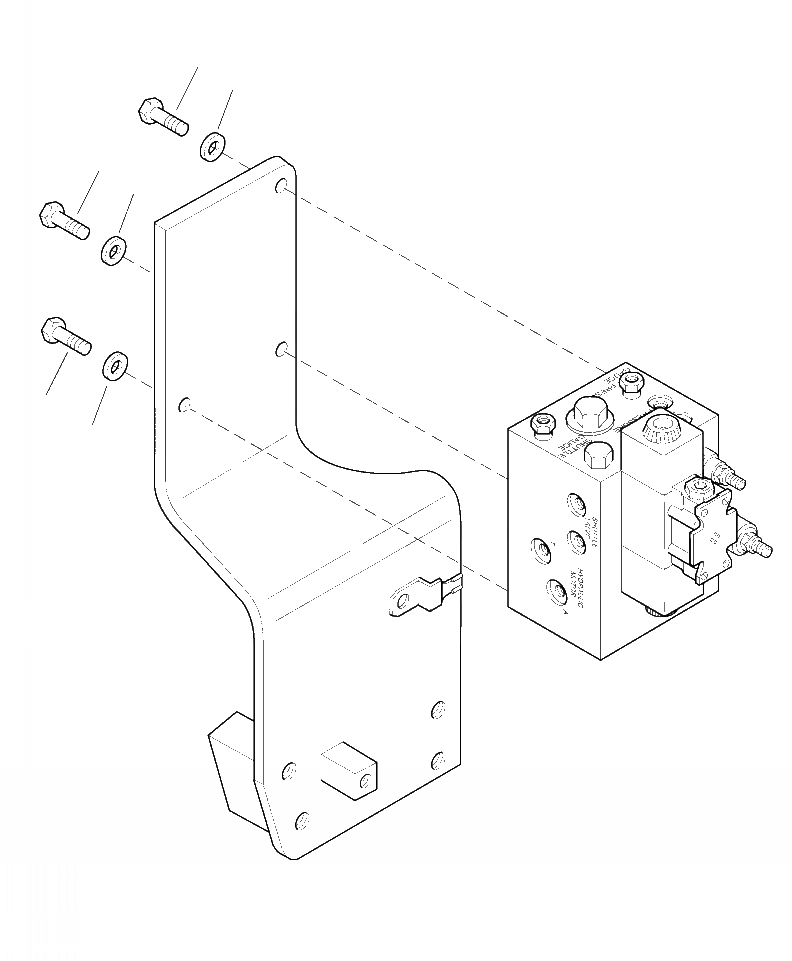 Схема запчастей Komatsu PC300LL-7E0 - H87-A SOFT ПОВОРОТН. КОЛЛЕКТОР ASSEMBLY КРЕПЛЕНИЕ ГИДРАВЛИКА