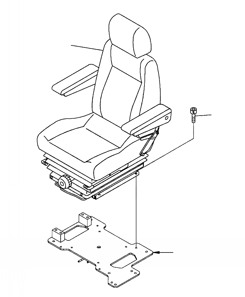 Схема запчастей Komatsu PC300LL-7E0 - K-H OPERATOR СИДЕНЬЕ КРЕПЛЕНИЕ OPERATOR\XD S ОБСТАНОВКА И СИСТЕМА УПРАВЛЕНИЯ