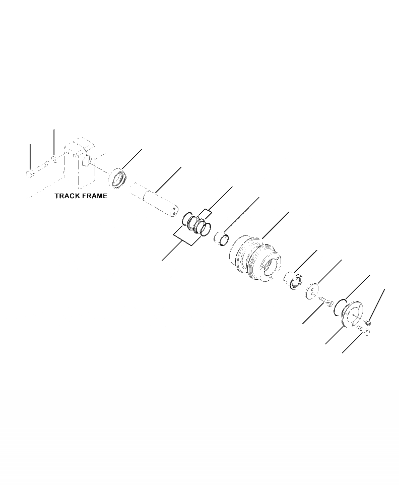 Схема запчастей Komatsu PC350HD-8 - R-A ПОДДЕРЖИВАЮЩИЙ КАТОК НИЖН.CARRIAGE