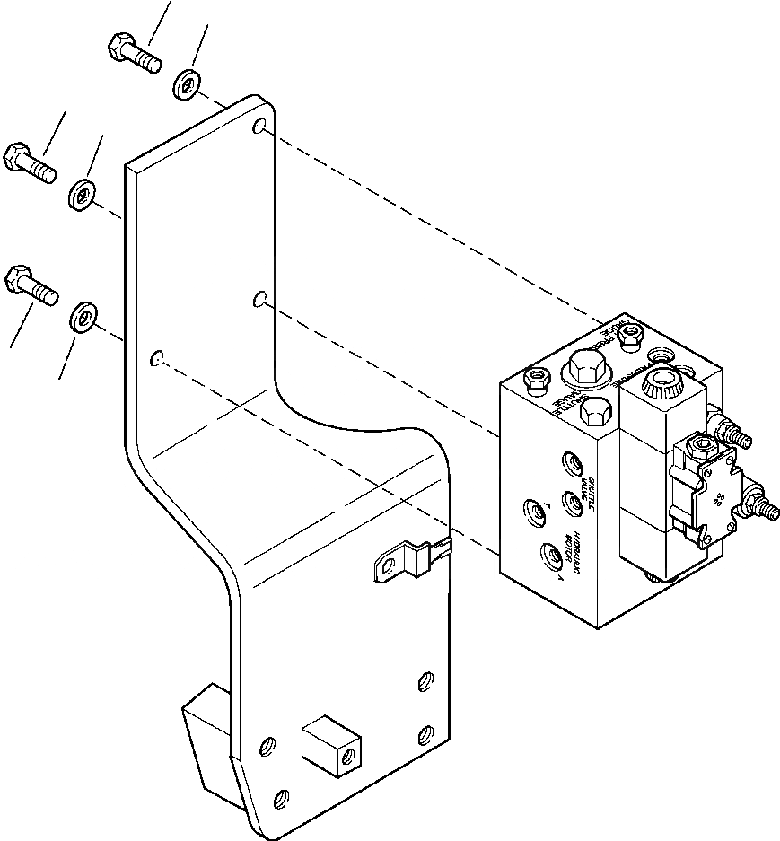 Схема запчастей Komatsu PC350LL-7E0 - H87-A SOFT ПОВОРОТН. КОЛЛЕКТОР ASSEMBLY КРЕПЛЕНИЕ ГИДРАВЛИКА