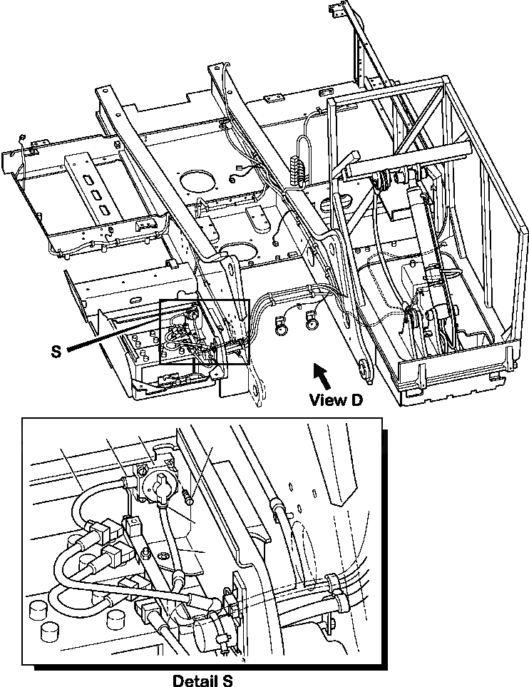 Схема запчастей Komatsu PC350LL-7E0 - M8-7A КАБИНА 8/ INCH RISER (COMPONENTS) (/7) ЧАСТИ КОРПУСА