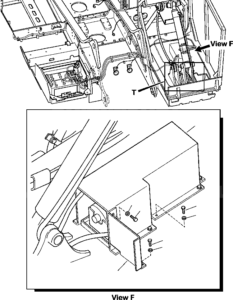 Схема запчастей Komatsu PC350LL-7E0 - M8-7B КАБИНА 8/ INCH RISER (COMPONENTS) (7/7) ЧАСТИ КОРПУСА