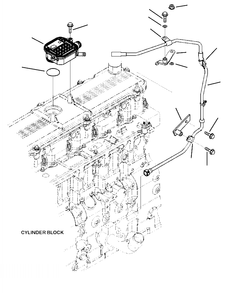 Схема запчастей Komatsu PC360LC-10 - ABR- САПУН ДВИГАТЕЛЬ