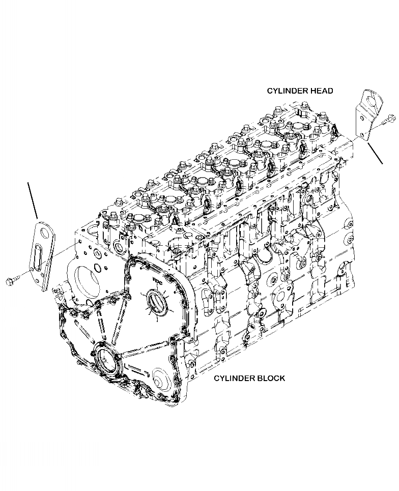 Схема запчастей Komatsu PC360LC-10 - ALA- ПОДЪЕМ ARRANGEMENT ДВИГАТЕЛЬ