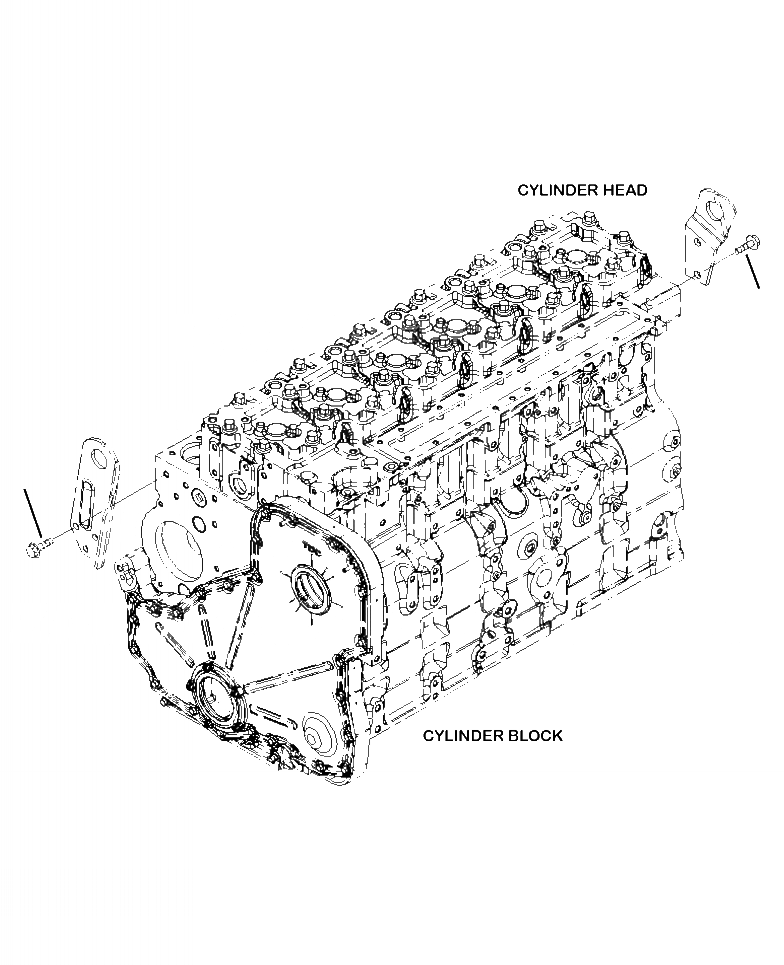 Схема запчастей Komatsu PC360LC-10 - ALA- ПОДЪЕМ ARRANGEMENT БОЛТ ДВИГАТЕЛЬ