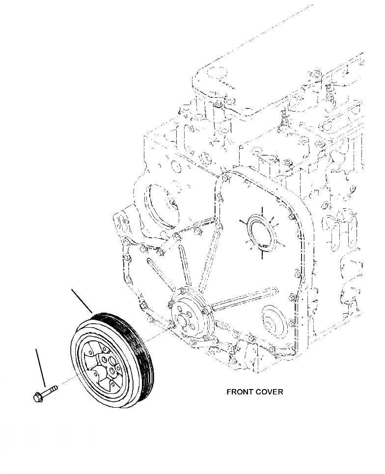 Схема запчастей Komatsu PC360LC-10 - ADA- ДЕМПФЕРS ДВИГАТЕЛЬ