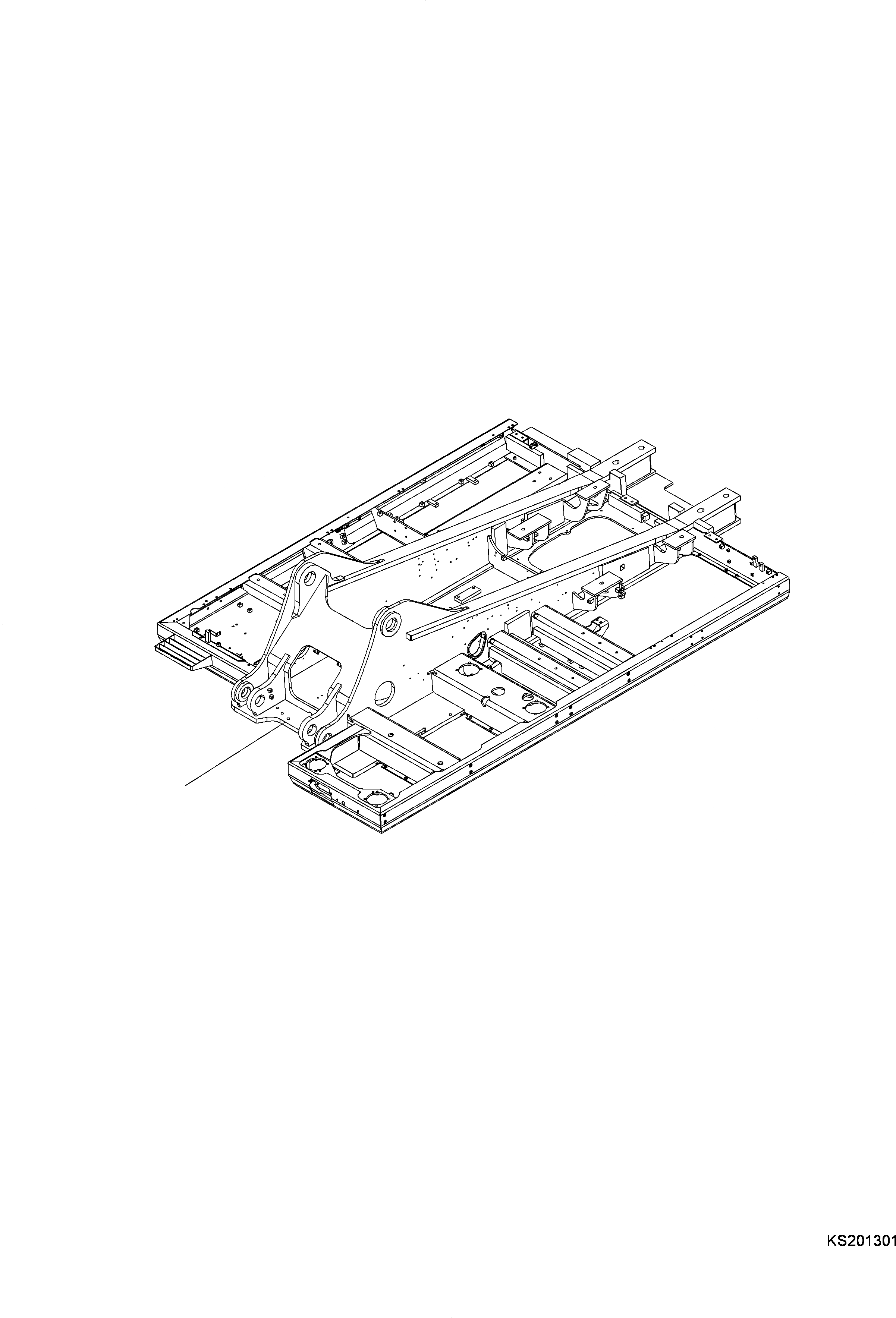 Схема запчастей Komatsu PC360LC - ОСНОВНАЯ РАМА (/) J ОСНОВНАЯ РАМА И ЕЕ ЧАСТИ