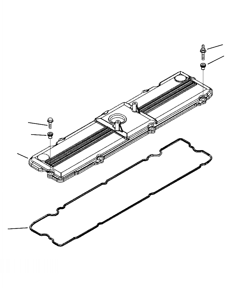 Схема запчастей Komatsu PC390LL-10 A50601 - AVC- ГОЛОВКА ЦИЛИНДРОВ COVER ДВИГАТЕЛЬ