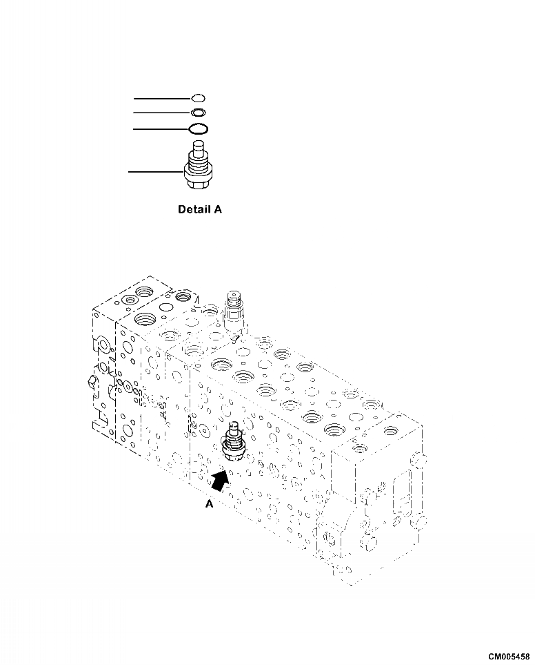 Схема запчастей Komatsu PC390LL-10 A50601 - H-7A ОСНОВН. УПРАВЛЯЮЩ. КЛАПАН COMPLETE ASSEMBLY (7/) ГИДРАВЛИКА