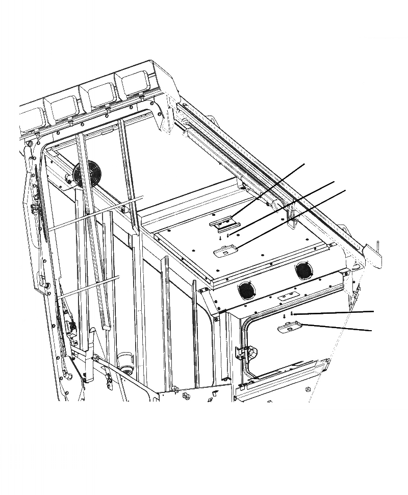 Схема запчастей Komatsu PC390LL-10 A50601 - K-9 КАБИНА ОСВЕЩЕНИЕ OPERATORS ОБСТАНОВКА И СИСТЕМА УПРАВЛЕНИЯ