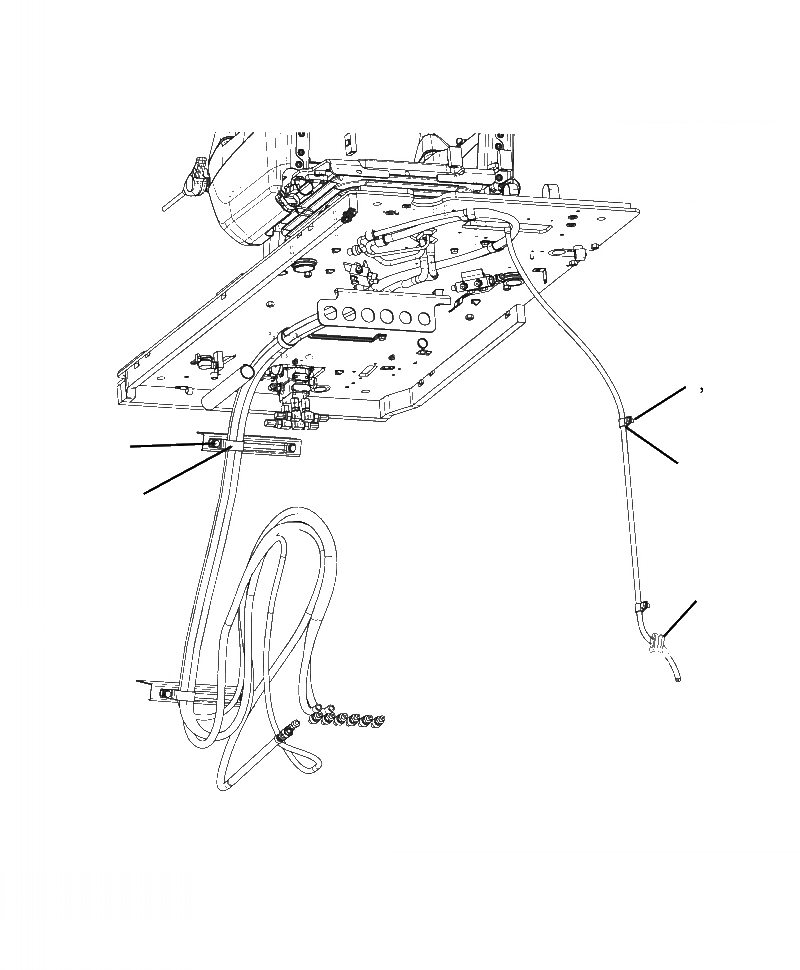 Схема запчастей Komatsu PC390LL-10 A50601 - K-8 КАБИНА A/C КРЕПЛЕНИЕ ШЛАНГОВ (/) OPERATORS ОБСТАНОВКА И СИСТЕМА УПРАВЛЕНИЯ