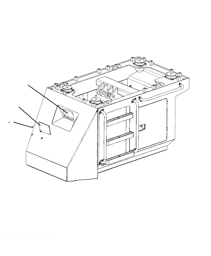 Схема запчастей Komatsu PC390LL-10 A50601 - K- RISER ЧАСТИ LIGHT COVER OPERATORS ОБСТАНОВКА И СИСТЕМА УПРАВЛЕНИЯ