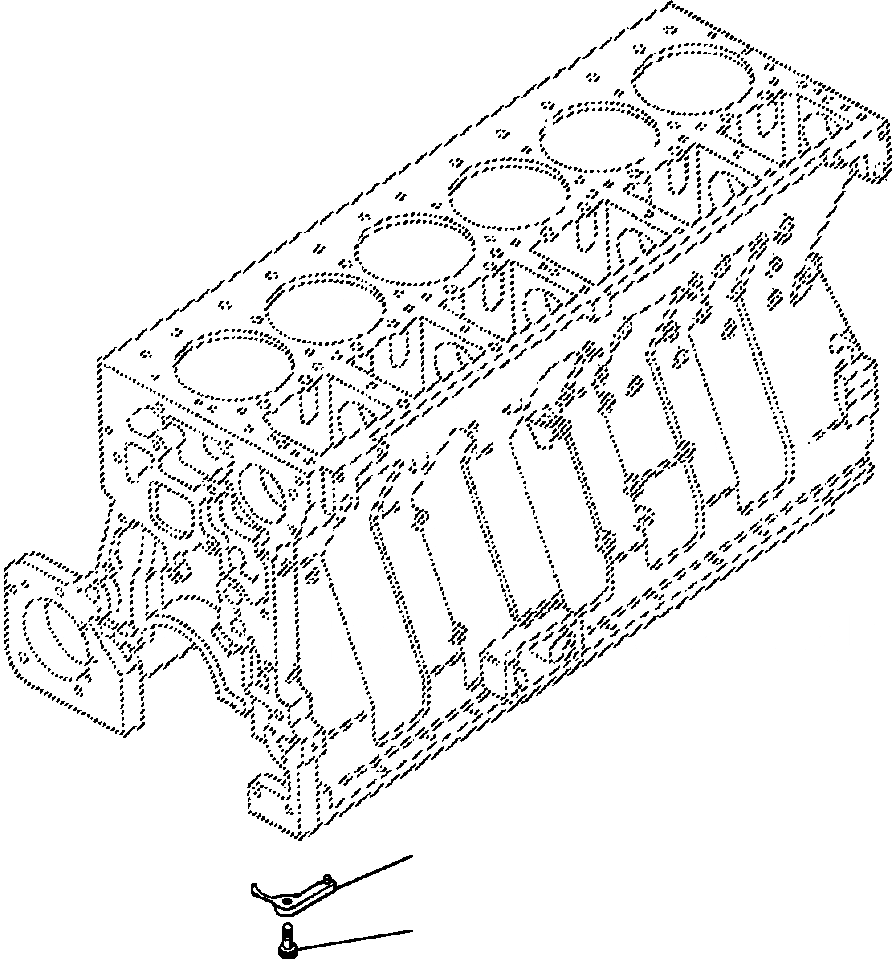 Схема запчастей Komatsu PC400LC-5 - ПОРШЕНЬ ОХЛАЖД-Е ФОРСУНКА СИСТЕМА СМАЗКИ МАСЛ. СИСТЕМА