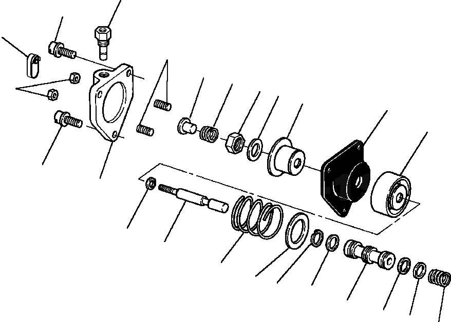 Схема запчастей Komatsu PC400LC-5 - AFC ASSEMBLY ТОПЛИВН. СИСТЕМА