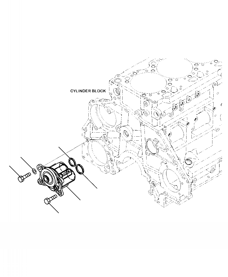 Схема запчастей Komatsu PC400LC-8 - A-AA8 МАСЛ. НАСОС ДВИГАТЕЛЬ