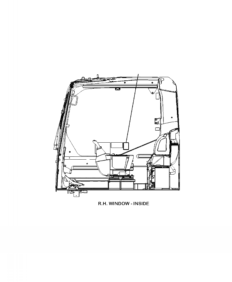 Схема запчастей Komatsu PC400LC-8 - U-A ТАБЛИЧКИ ПОВОРОТН. ИЛИ BACKING UP WARNING ИСПАНИЯ МАРКИРОВКА