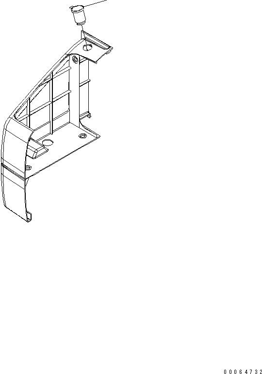 Схема запчастей Komatsu PC400LC-7L - ПЛАСТИНА (НАПРЯЖ. 12В) МАРКИРОВКА