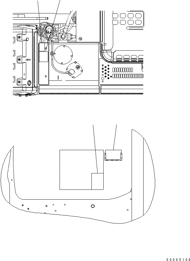 Схема запчастей Komatsu PC400LC-7E0 - MULTI-PATTERN И STS (ПРЯМ. ХОД) (ТАБЛИЧКИ) МАРКИРОВКА