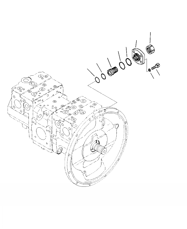 Схема запчастей Komatsu PC490LC-10 - H-9A ГИДР. НАСОС. (9/7) ГИДРАВЛИКА