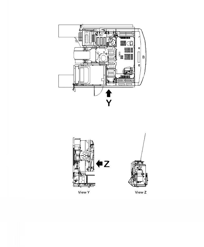 Схема запчастей Komatsu PC490LC-10 - U- ТАБЛИЧКИ SERVICE INSTRUCTION ХЛАДАГЕНТ МАРКИРОВКА