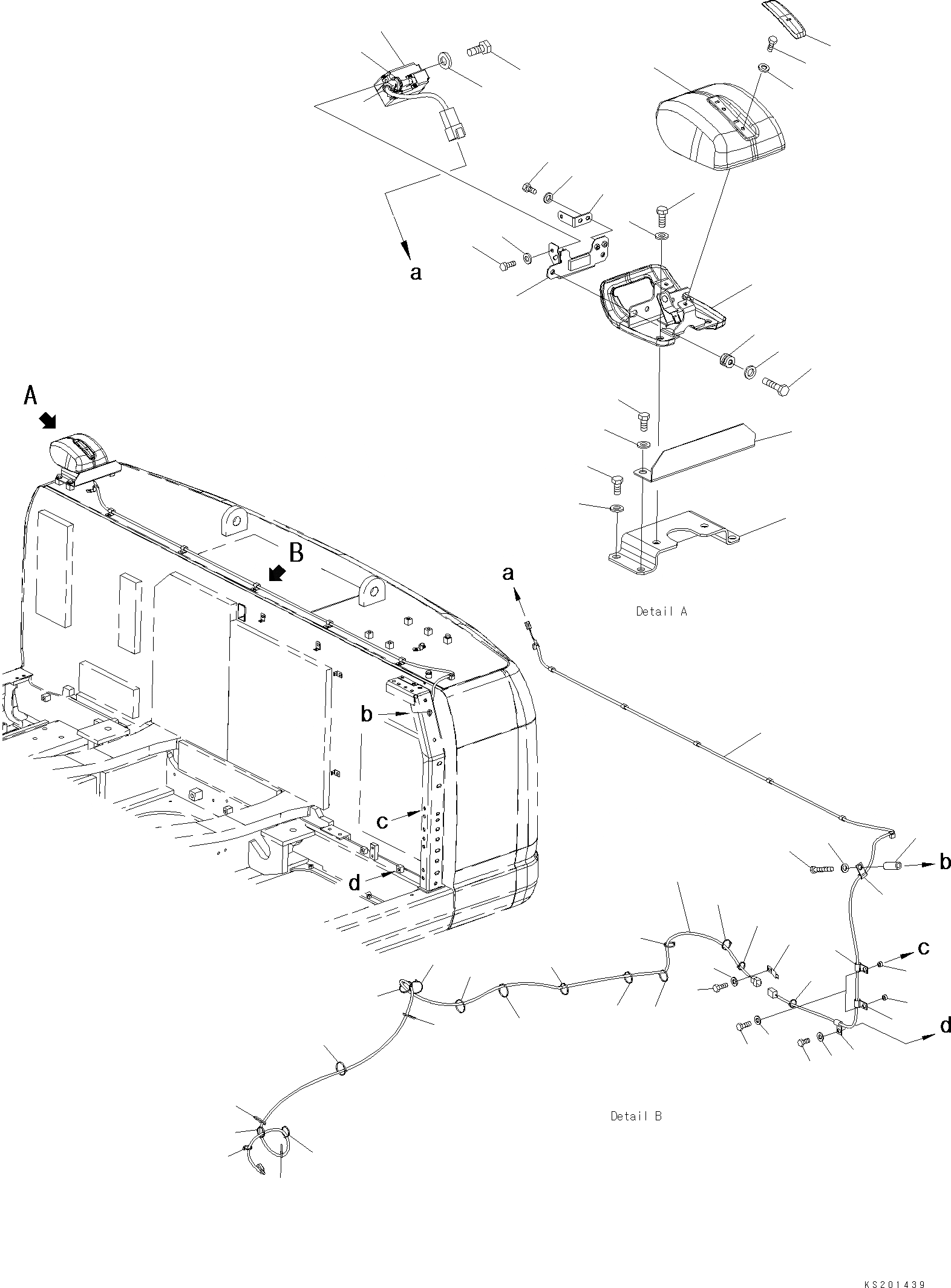 Схема запчастей Komatsu PC490LC-10 -  CAMERA (№K-UP)  CAMERA