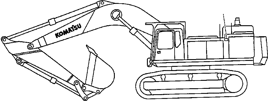 Схема запчастей Komatsu PC650-5 & PC650LC-5 - MARKS & ПЛАСТИНЫ ХОЛОДН. ЗАПУСК BYPASS МАРКИРОВКА