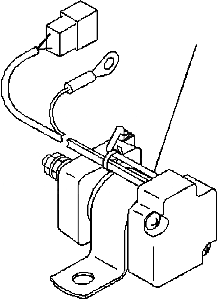 Схема запчастей Komatsu PC88MR-8 - AWR- STARTER РЕЛЕ ДВИГАТЕЛЬ