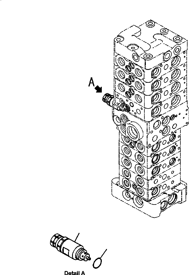 Схема запчастей Komatsu PC88MR-8 - H- ОСНОВН. УПРАВЛЯЮЩ. КЛАПАН С ДОПОЛН. АКТУАТОР AND/OR СЕРВИСНЫЙ КЛАПАН (/) ГИДРАВЛИКА