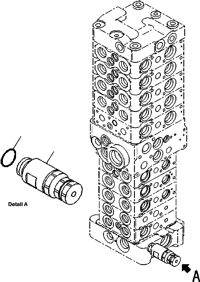 Схема запчастей Komatsu PC88MR-8 - H- ОСНОВН. УПРАВЛЯЮЩ. КЛАПАН С ДОПОЛН. АКТУАТОРS (/7) ГИДРАВЛИКА