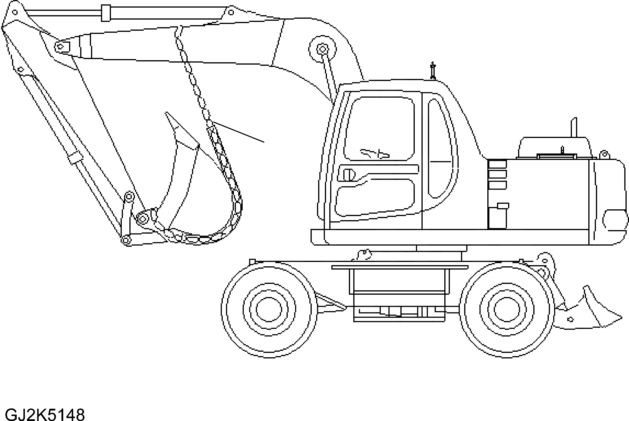 Схема запчастей Komatsu PW148-8 - КОВШ ОГРАНИЧИТЕЛЬ (ДЛЯ ITALY) X СПЕЦ. ОПЦИИS