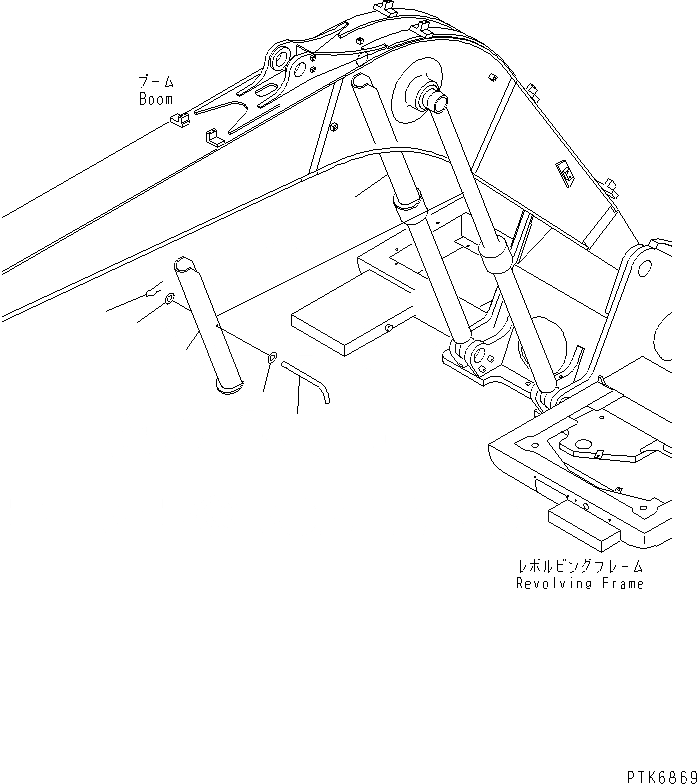 Схема запчастей Komatsu PW150ES-6K - БЛОКИР.ING ЦИЛИНДР СТРЕЛЫ(ДЛЯ 1-СЕКЦИОНН. СТРЕЛЫ) (ИТАЛИЯ СПЕЦ-Я.) РАБОЧЕЕ ОБОРУДОВАНИЕ