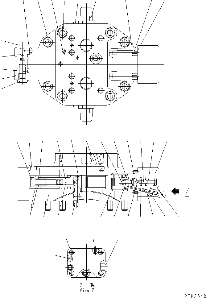 Схема запчастей Komatsu PW150ES-6K - МОТОР ХОДА¤ ПЕРЕДН. (ВНУТР. ЧАСТИ) (/) ОСНОВН. КОМПОНЕНТЫ И РЕМКОМПЛЕКТЫ