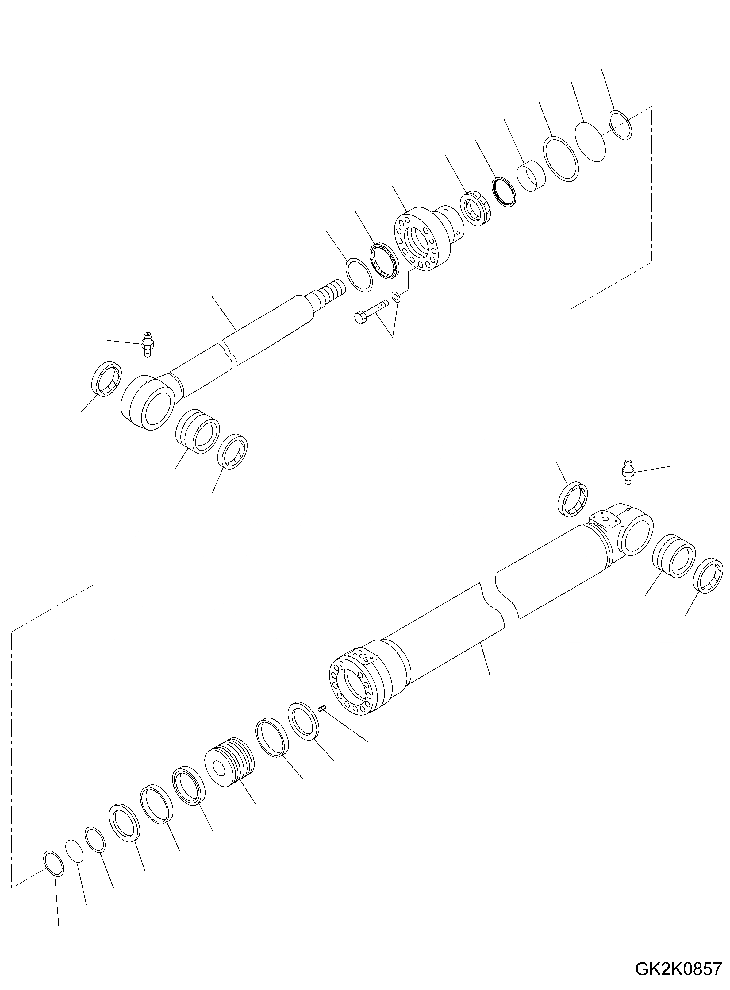 Схема запчастей Komatsu PW160-8 - СТРЕЛА ADJUST ЦИЛИНДР, БЕЗ КЛАПАН БЕЗОПАСНОСТИ, ДЛЯ TWO-ЧАСТИ-СТРЕЛА, ЦИЛИНДР ВНУТР. ЧАСТИ СТРЕЛА ADJUST ЦИЛИНДР, БЕЗ КЛАПАН БЕЗОПАСНОСТИ, ДЛЯ TWO-ЧАСТИ-СТРЕЛА