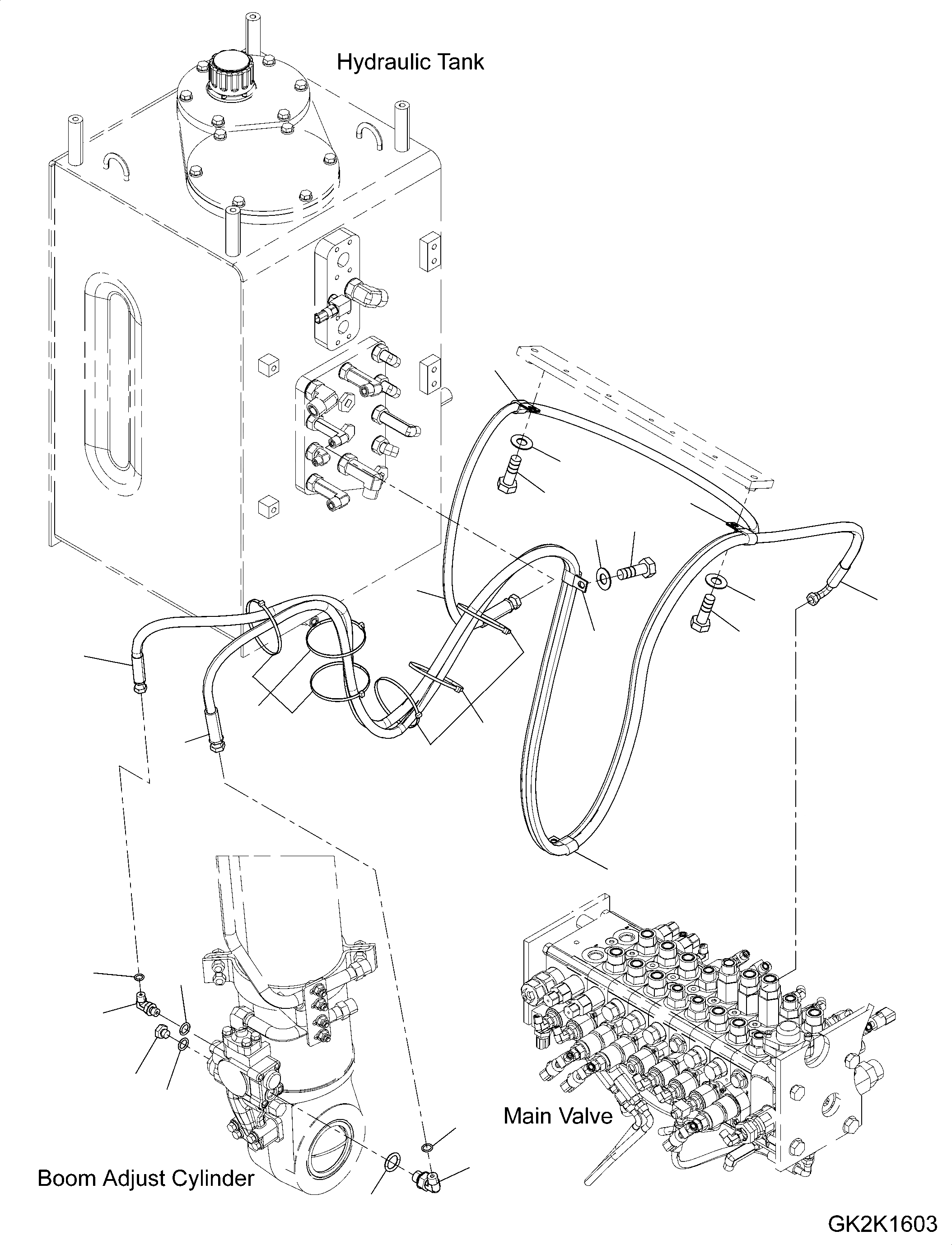 Схема запчастей Komatsu PW180-10 - СТРЕЛА ADJUST ЦИЛИНДР, С КЛАПАН БЕЗОПАСНОСТИ, КЛАПАН БЕЗОПАСНОСТИ ТРУБЫ СТРЕЛА ADJUST ЦИЛИНДР, С КЛАПАН БЕЗОПАСНОСТИ