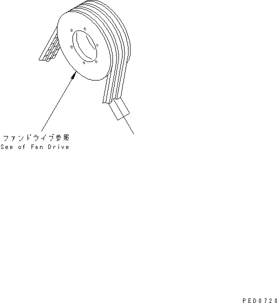 Схема запчастей Komatsu S6D170-1G-6B - РЕМЕНЬ ВЕНТИЛЯТОРА (МОРОЗОУСТОЙЧИВ. СПЕЦИФИКАЦИЯ)(№7-) ДВИГАТЕЛЬ